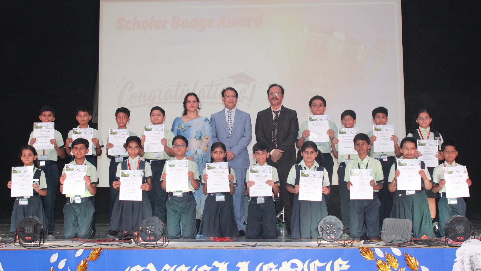 Excellence Award & Scholar Badge Ceremony