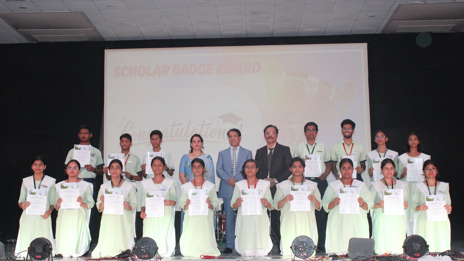 Excellence Award & Scholar Badge Ceremony